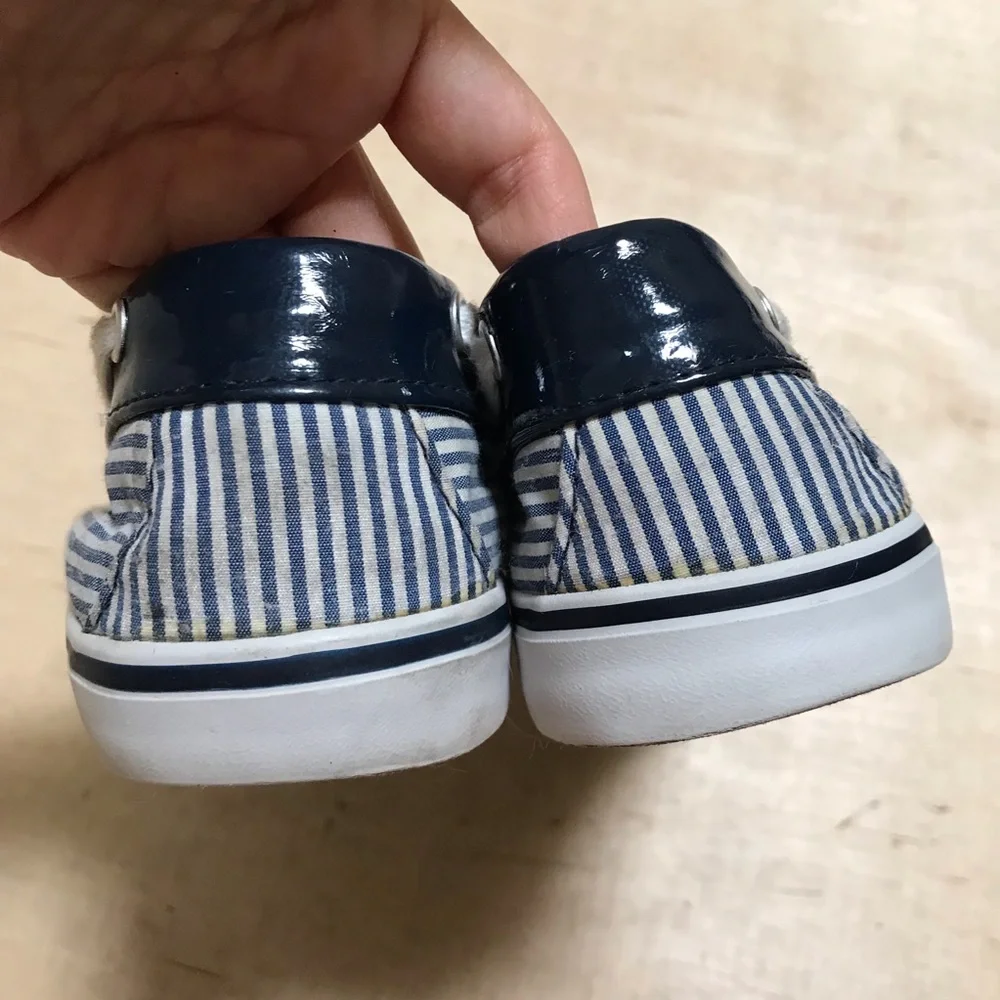 Dexter Canvas Boat Shoe Flats Size 9